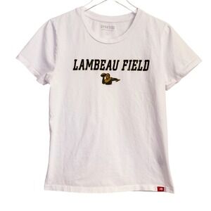 Sportiqe Apparel Co Lambeau Field‎ Green Bay Packers Graphic T Shirt L